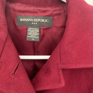 Banana Republic Red XS COAT